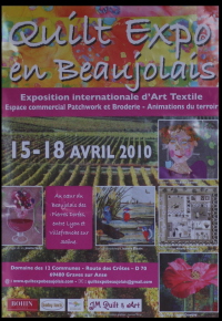 Expo Quilt en beaujolais